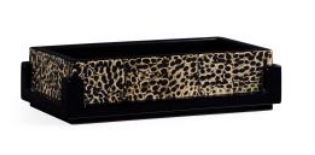 Rectangular business card box