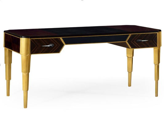 Art Deco Gilded Writing Table