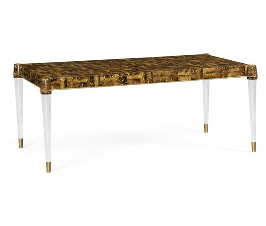 Eggshell & Acrylic Coffee Table